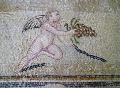 Hercules-villa-mozaikrészlet